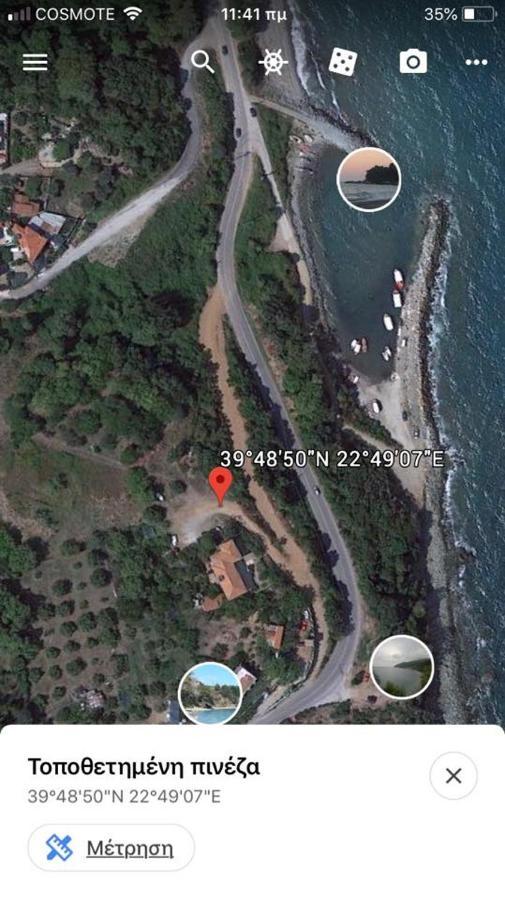 Villa Leonidas Koutsoupia Kókkinon Nerón Kültér fotó